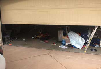 Garage Door Track Replacement - Lake Zurich